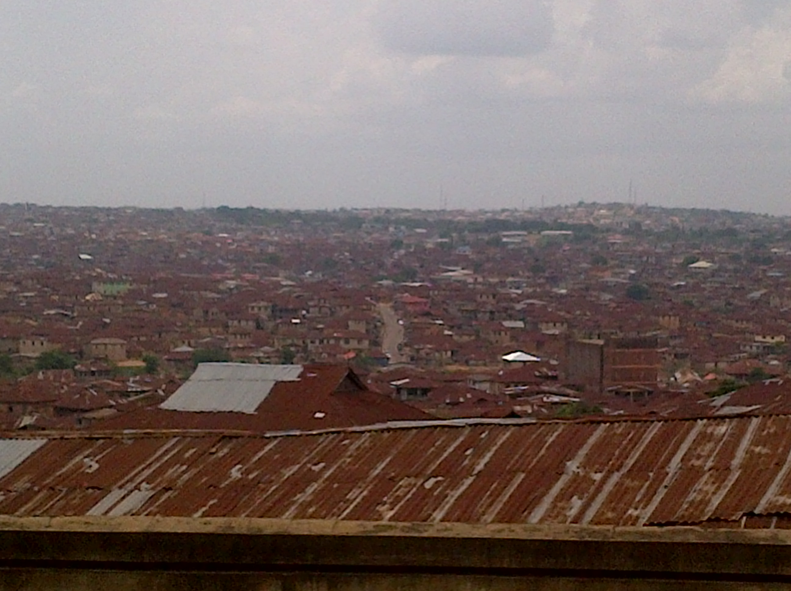 Aerial View of Ibadan